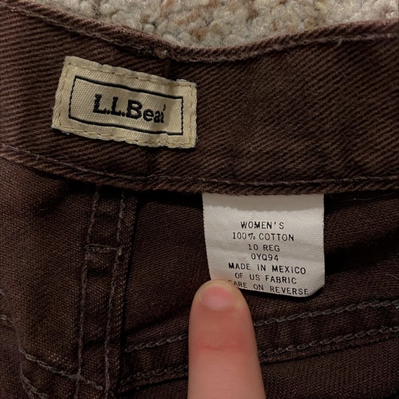 L.L Bean brown mom jeans - Picture 2 of 3